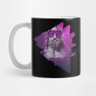 Retrowave Zeus Aesthetic T-Shirt Mug